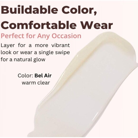 MERIT Shade Slick Tinted Lip Oil - Bel Air (Clear Glossy) NEW IN BOX - Picture 3 of 6